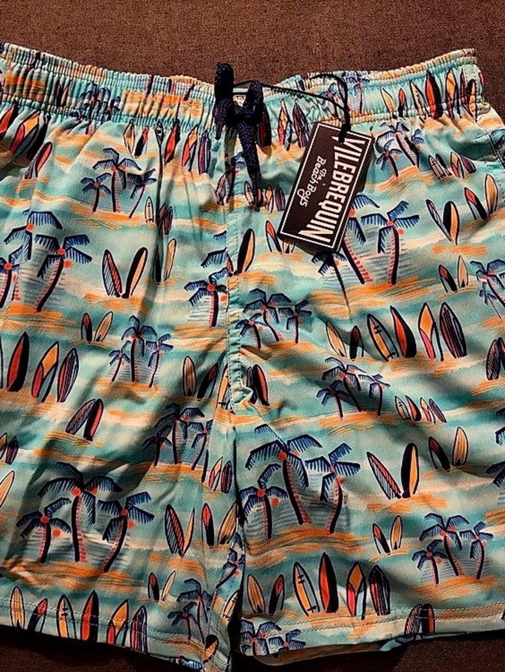 Vilebrequin Jirise ZF12 Boys Size 14 Swim Trunks NWT